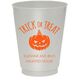 Trick or Treat Pumpkin Colored Shatterproof Cups Image 2 of 2