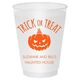 Trick or Treat Pumpkin Shatterproof Cups Image 2 of 2