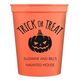 Trick or Treat Pumpkin Stadium Cups Image 2 of 2