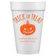 Trick or Treat Pumpkin Styrofoam Cups Image 2 of 2