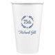 75th Wreath Paper Coffee Cups Image 2 of 2