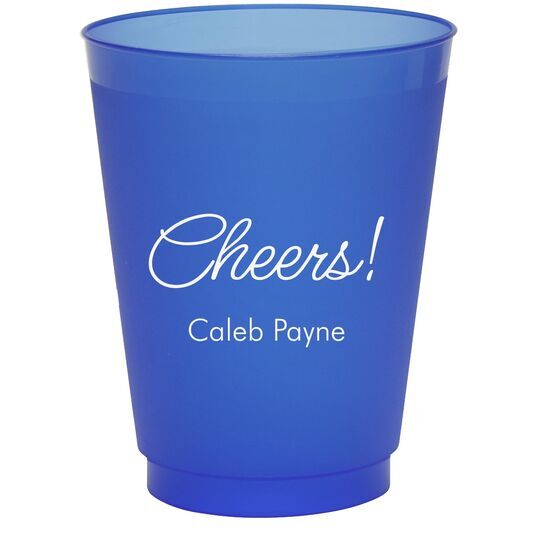 Sweet Cheers Colored Shatterproof Cups