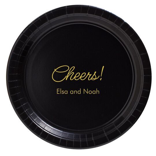 Sweet Cheers Paper Plates