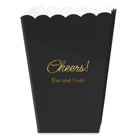 Sweet Cheers Mini Popcorn Boxes