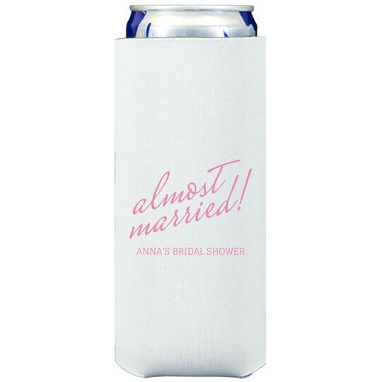 Expressive Script Almost Married Collapsible Slim Huggers