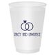 Modern Wedding Rings Shatterproof Cups Image 1 of 3