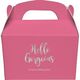 Hello Gorgeous Gable Favor Boxes Image 4 of 6