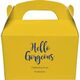 Hello Gorgeous Gable Favor Boxes Image 5 of 6