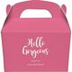 Hello Gorgeous Gable Favor Boxes Image 6 of 6