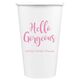 Hello Gorgeous Paper Coffee Cups Image 3 of 6