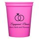 Modern Wedding Rings Stadium Cups Image 3 of 3