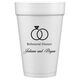 Modern Wedding Rings Styrofoam Cups Image 2 of 3