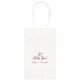 Elegant 50 Golden Years Medium Twisted Handled Bags Image 1 of 2