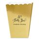 Elegant 50 Golden Years Mini Popcorn Boxes Image 2 of 2