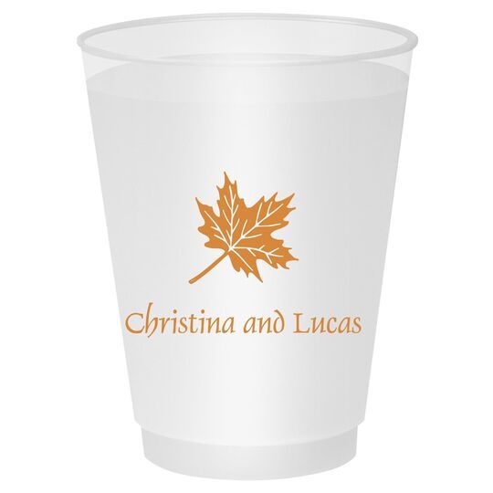 Little Autumn Leaf Shatterproof Cups