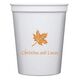 Little Autumn Leaf Stadium Cups Image 1 of 3