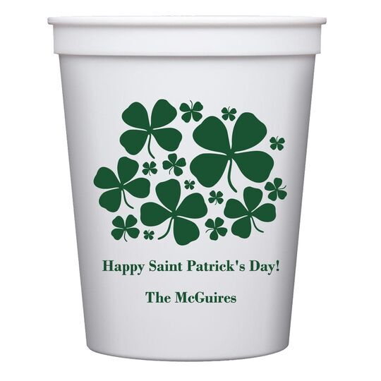 Clovers Stadium Cups