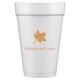 Little Autumn Leaf Styrofoam Cups Image 1 of 3