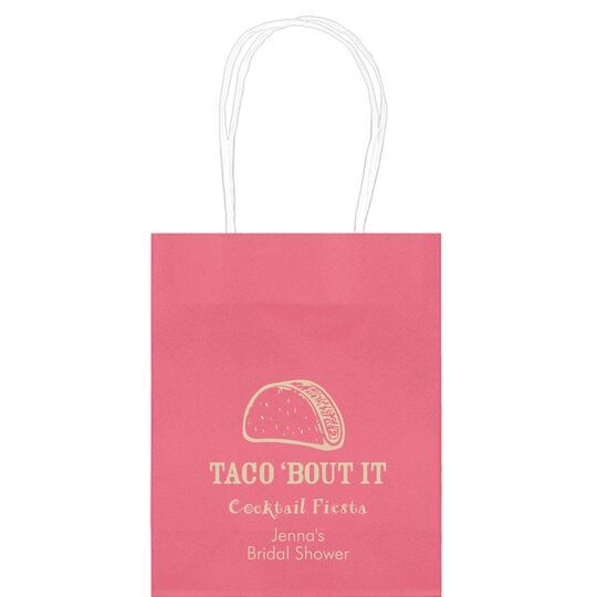 Taco Bout It Mini Twisted Handled Bags