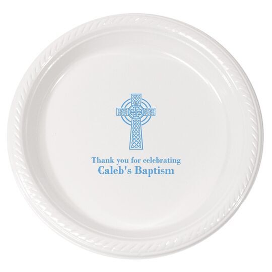 Be Blessed Plastic Plates