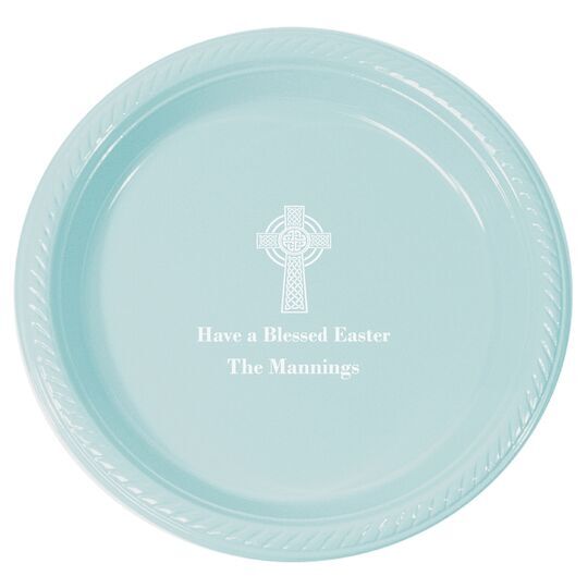 Be Blessed Plastic Plates