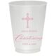 Religious Cross Colored Shatterproof Cups Image 3 of 4