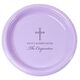 Religious Cross Plastic Plates Image 2 of 4