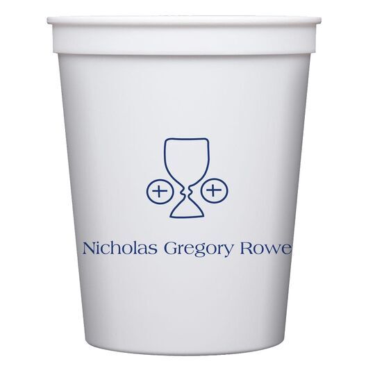 Ceremonial Goblet and Wafer Stadium Cups