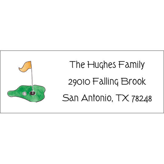 Tee It Up Return Address Labels