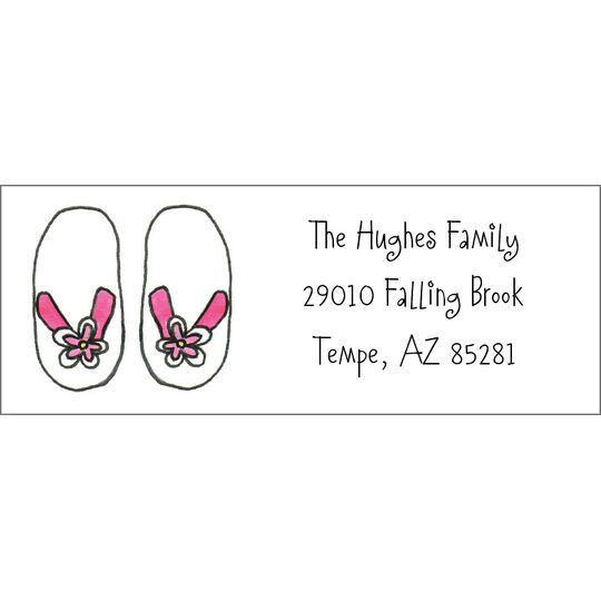 Flip Flops Return Address Labels