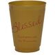 Expressive Script Blessed Colored Shatterproof Cups Image 1 of 5