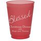 Expressive Script Blessed Colored Shatterproof Cups Image 5 of 5