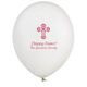 Ornate Cross Latex Balloons Image 2 of 4