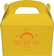 Taco Bout Love Gable Favor Boxes Image 1 of 2