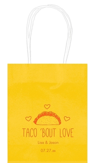 Taco Bout Love Mini Twisted Handled Bags