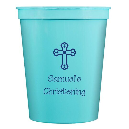 Ornate Cross Stadium Cups