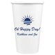 Sunrise Paper Coffee Cups Image 1 of 3