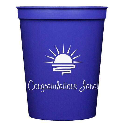 Sunrise Stadium Cups