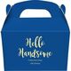 Hello Handsome Gable Favor Boxes Image 2 of 2