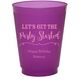 Let's Get the Party Started Colored Shatterproof Cups Image 1 of 9