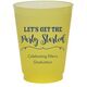 Let's Get the Party Started Colored Shatterproof Cups Image 2 of 9