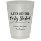 Let's Get the Party Started Colored Shatterproof Cups Image 3 of 9