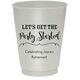 Let's Get the Party Started Colored Shatterproof Cups Image 8 of 9