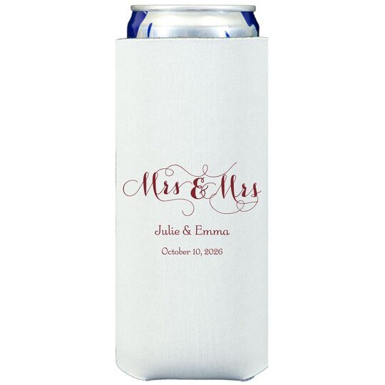 Scroll Mrs & Mrs Collapsible Slim Huggers