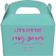 Let's Get the Party Started Gable Favor Boxes Image 2 of 9