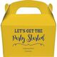 Let's Get the Party Started Gable Favor Boxes Image 4 of 9