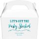 Let's Get the Party Started Gable Favor Boxes Image 6 of 9