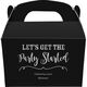Let's Get the Party Started Gable Favor Boxes Image 9 of 9