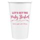 Let's Get the Party Started Paper Coffee Cups Image 8 of 9