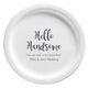 Hello Handsome Paper Plates Image 1 of 2